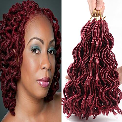 3 Pcs ABalance Hair 12 Inches Short Faux Locs Synthetic Hair Crochet Braids Havana Mambo Faux Locs Dreadlocks Braid Hair (#Bug)
