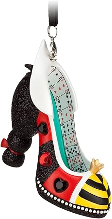 Amazon Disney ディズニー 不思議の国のアリス ハートの女王 靴 オーナメント ヴィランズ 並行輸入品 ツリーオーナメント おもちゃ