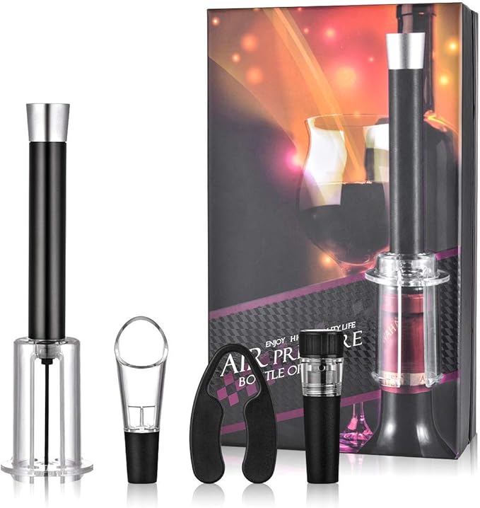 Wine Opener Gift Set Air Pump Wine Opener Set Wine Accessory Tool