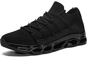 DYKHMATE Steel Toe Wide Shoes for Men Women Lightweight Safety Sneakers Fashion Work Shoes Comfortable Breathable Safety Toe Slip on Tennis Shoes