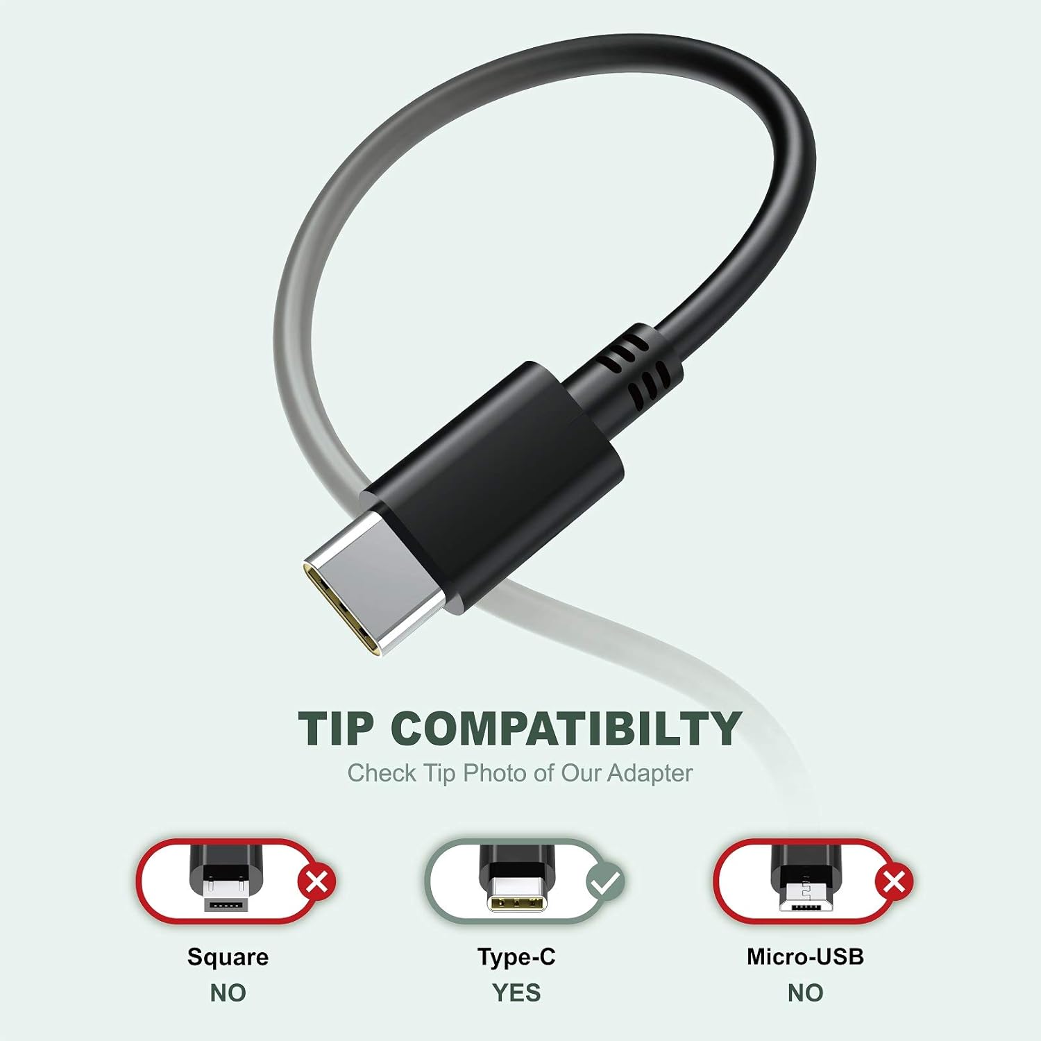 65W USB-C Power Adapter Compatible with Mac book Pro 13-inch 2016-2020/Air - Image 4