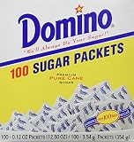 DOMINO SUGAR PACKETS - 200/ 3.54g Packs