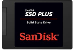 SanDisk SSD PLUS 2TB Internal SSD - SATA III 6 Gb/s, 2.5"/7mm, Up to 545 MB/s - SDSSDA-2T00-G26
