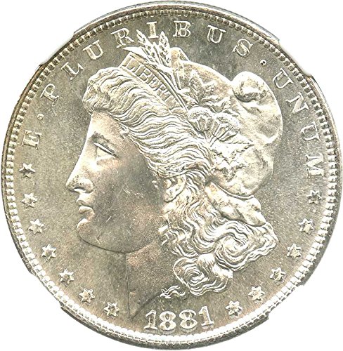 1881 S Morgan Dollars Dollar MS67 NGC