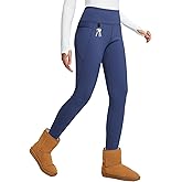 baleaf Women's Thick Fleece Lined Winter Leggings Thermal Warm Pants Water Resistant Hiking High Waisted