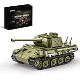 Panther Tank Building Set, WW2 Army Toys Historical Collection (638PCS) | Model for Military Fans, Gifts for Teens Boys 8-14- Compatible with Lego Military Tank