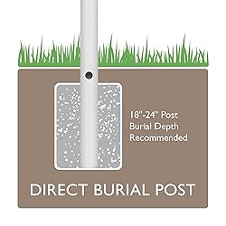 Design House Traditional Outdoor Lamp Post with