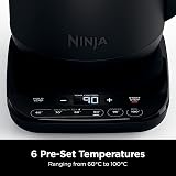 Ninja Perfect Temperature KT200UK Kettle Matte Black 6 Temp Presets 1.7L view 2