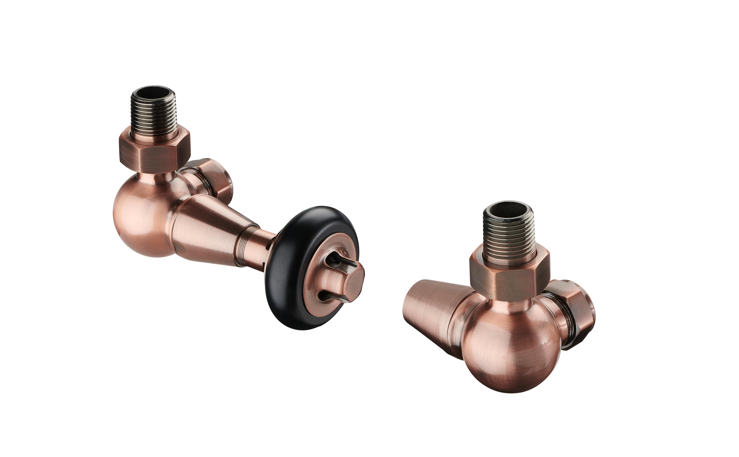 Terma Radiator Valves, Antique Copper