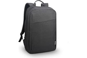 Lenovo Laptop Backpack B210, 15.6-Inch Laptop/Tablet, Durable, Water-Repellent, Lightweight, Clean Design, Sleek for Travel, Business Casual or College, GX40Q17225, Black