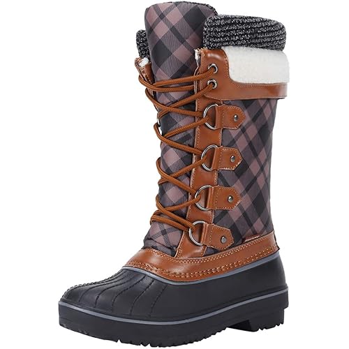 FANTURE Women's Winter Snow Boots Waterproof