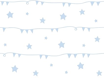 Wallpaper Light Blue Background With Stars