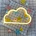 DELICORE Decorative LED Cloud Shaped Neon Night Light With Warm White Lamp-Neon Night Light Operated By Battery/USB for Children's room Party Christmas Wedding Decoration