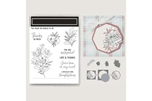 OANRUYAN 2025 Stamps and Dies for Card Making,2024-2025 Stamps and Dies Sets for DIY Various Festivals Album Scrapbooking Birthdays Greeting Card (M0849)