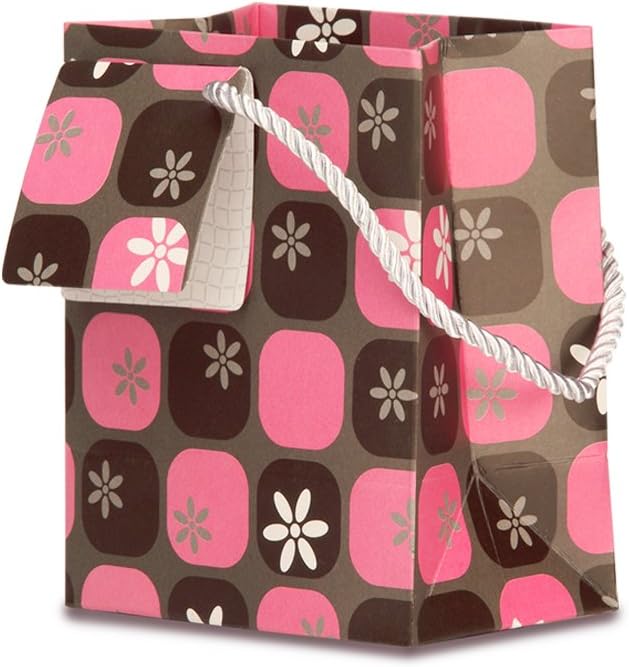 Tatva All Occasion Paper Gift Bags (Pack of 10)|15.24 X 12.7 X 8.25 Cms.|Contemporary Design with Matt Finish