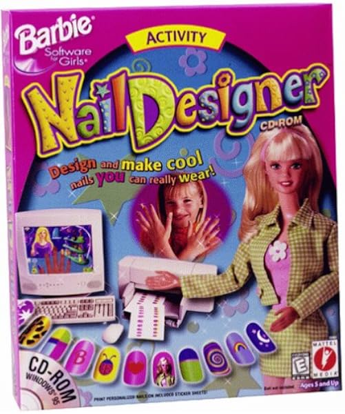 barbie nail salon games