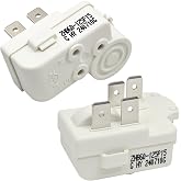 (Pack of 2) 4Pin Refrigerator Overload Protector PTC Starter Relay - Universal Replacement for Haier, Siemens, Hotpoint ZHB28-120P15 ZHB69-135P4.7 ZHB60-120P4.7 ZHB88-125P4.7 ZHB60-120P15