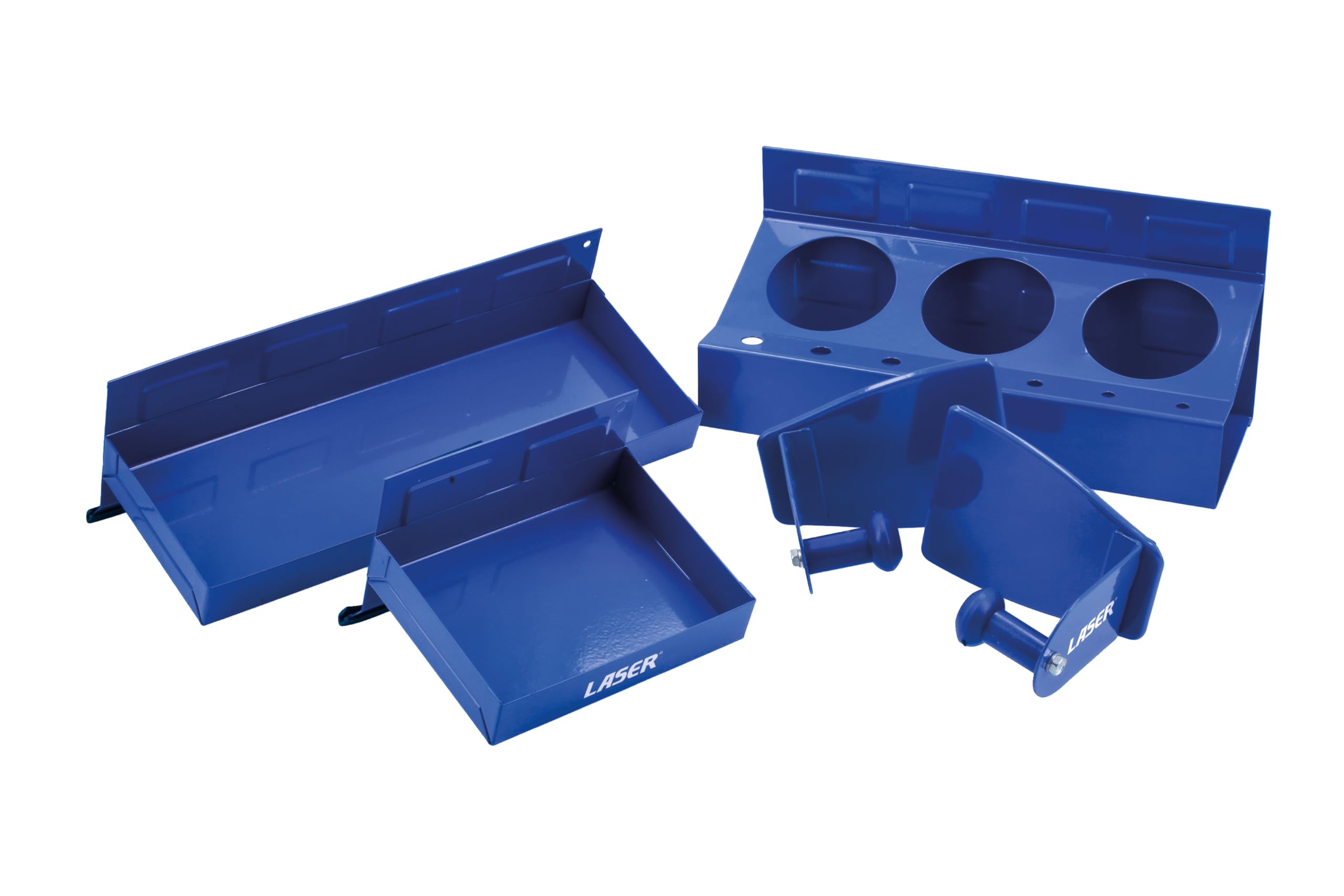Laser 8657 Magnetic Holders & Tray Set 4pc