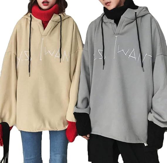 Amazon ニカ メンズ パーカー トレーナー ハイネック 厚手 裏起毛 フード付き ペアルック パーカー レイヤードフェイク トップス アウター お兄系 流行れ 韓国ファッション 原宿風 Bf風 トレーナー パーカー 通販