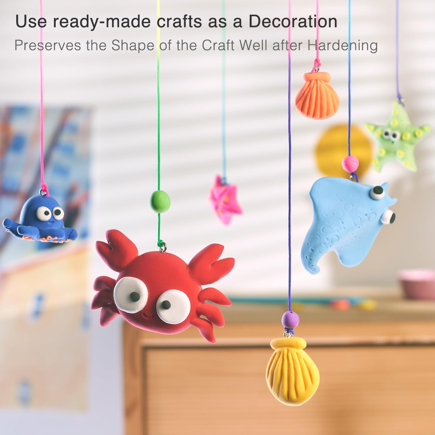 FlyFlag Air Dry Clay, Soft & Ultra Light, Modeling Clay for Kids with Tools and Tutorials (24 Colors)