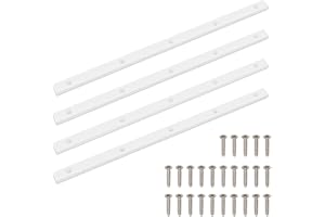 Luxiv 4 Pack Crosscut Sled, 3/4" x 3/8" x 17" Miter Bar for Table Saw, Ultra-high Molecular Weight Plastic, Wood