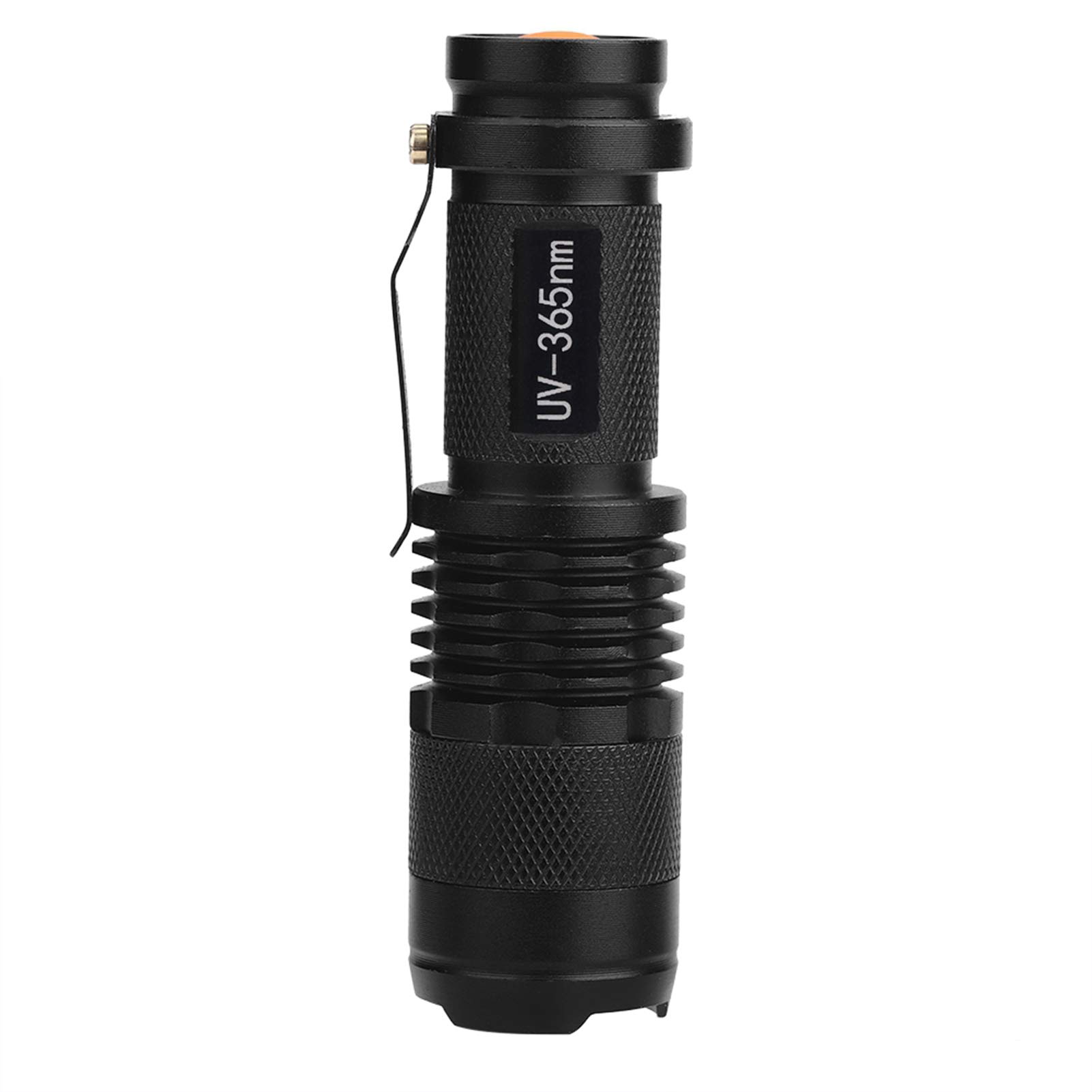 LED UV Blacklight Flashlight, Hand-Torch Black Light Ultraviolet Lamp 395/365 nM for Home, Hiking, Camping, Travelling(365nm)
