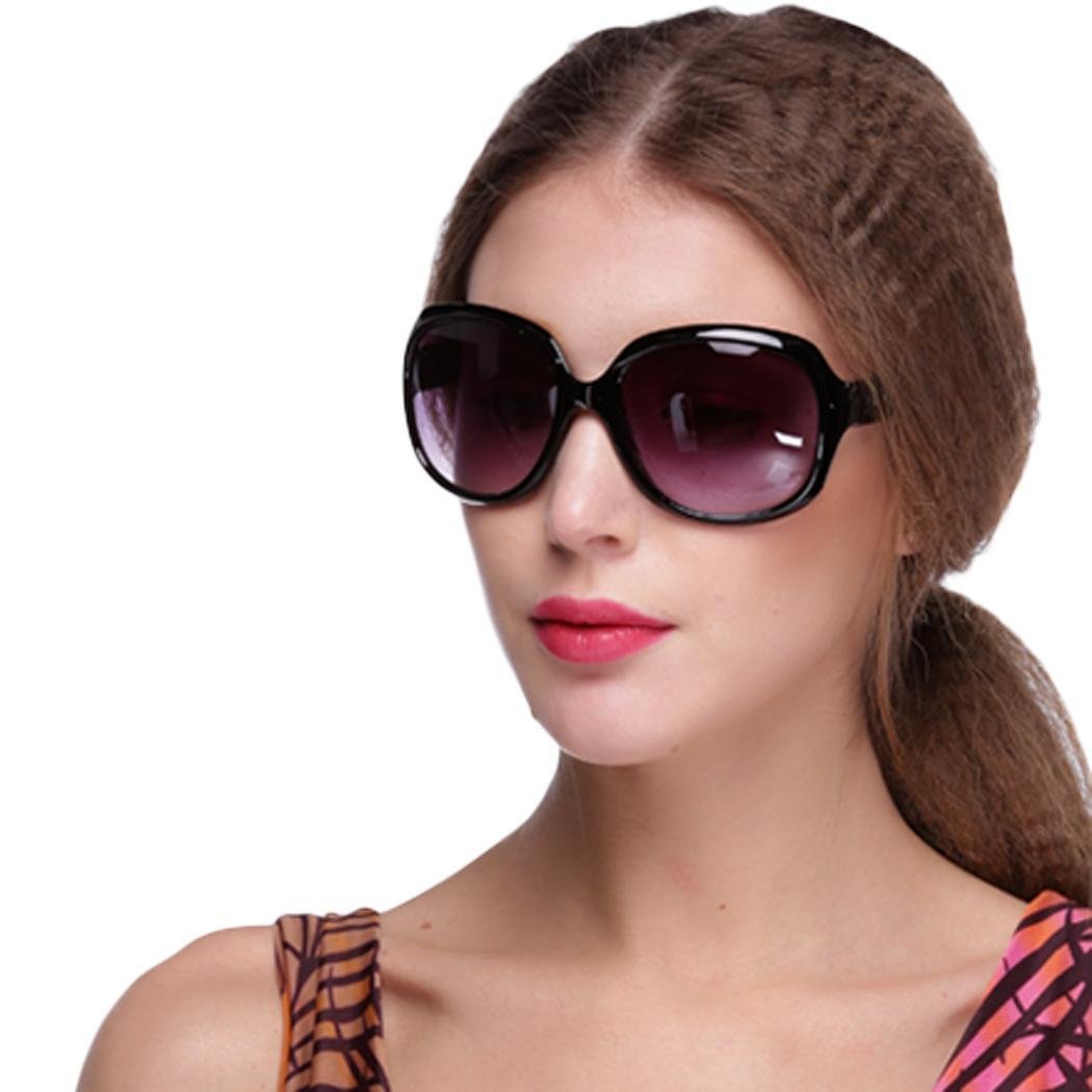 Kindsells Women Retro Vintage Style Shades Oversized Designer Lens Sunglasses Outdoor Driving Sunglasses