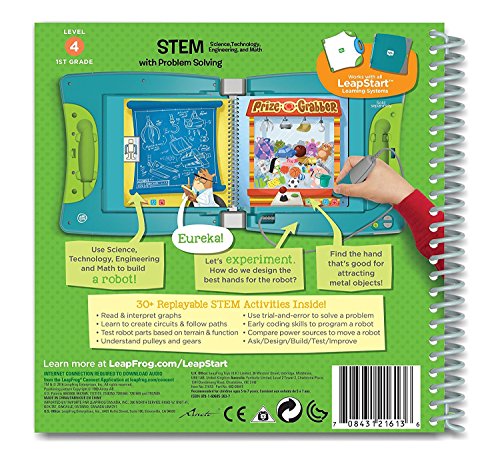 LeapFrog LeapStart 1st Grade Activity Book: STEM (Science, Technology, Engineering, Math) and Problem Solving