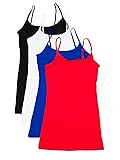 4 Pack Active Basic Women's Basic Tank Top