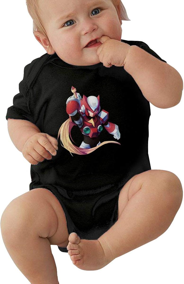TOMFOXS Mega-Man X Zero Baby Unisex Romper Climbing Body Suits Custom