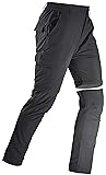 Men's Convertible Hiking Pants Zip Off Quick Dry