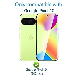 3 Pack for Google Pixel 10 Screen Protector + [3
