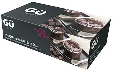 GÜ - Schokoladensoufflé Dessert Schokoküchlein im Glas - 2x65g/130g