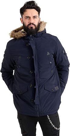 mens smart hooded jackets