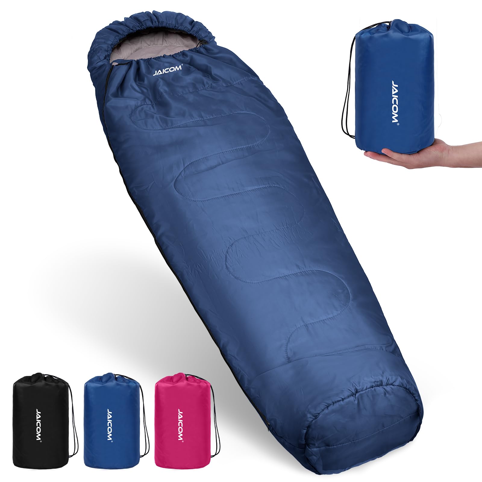 Sleep Machine Backpack JAICOM Cold Weather Mummy Sleeping Bag 15°F Extreme 3-4 Season Sleeping ...