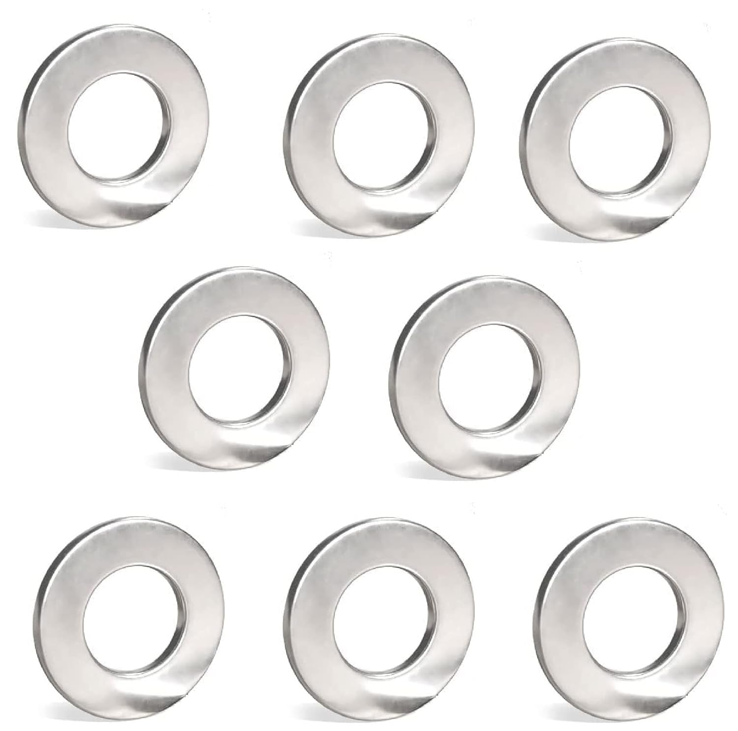 M12 Stainless Steel Washers (12mm) Form A Thick Flat washers For Bolts And Screws Metal Grade A2 Stainless Steel (304) M12 x 20 Pack