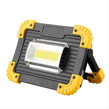 Foco LED Recargable 20w Led Proyector Portátil Luz De Trabajo Usb ...