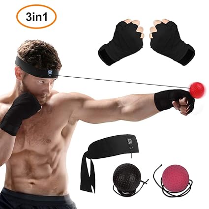 Wlmall Boxen Training Ball 2 Arten Reflex Kampf Ball Profi