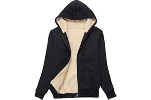 SWISSWELL Hoodies for Women Winter Fleece Sweatshirt - Full Zip Up Thick Sherpa Lined Hooded Jacket
