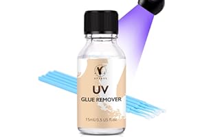 ACTROL UV Lash Glue Remover 15ml Fast Dissolves UV Eyelash Glue Gel Remover Professional Sensitive Quickly Lash Adhesive