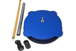 THE WIRE NOODLER Spooltrac Turntable: Heavy Duty, Nylon Cable Caddy With Metallic Bearings- Compact Reel Spooler - Wire Spinner, Dispenser, and Holder - Approx. 8 lbs. - Supports Spools Up to 1100 Pounds