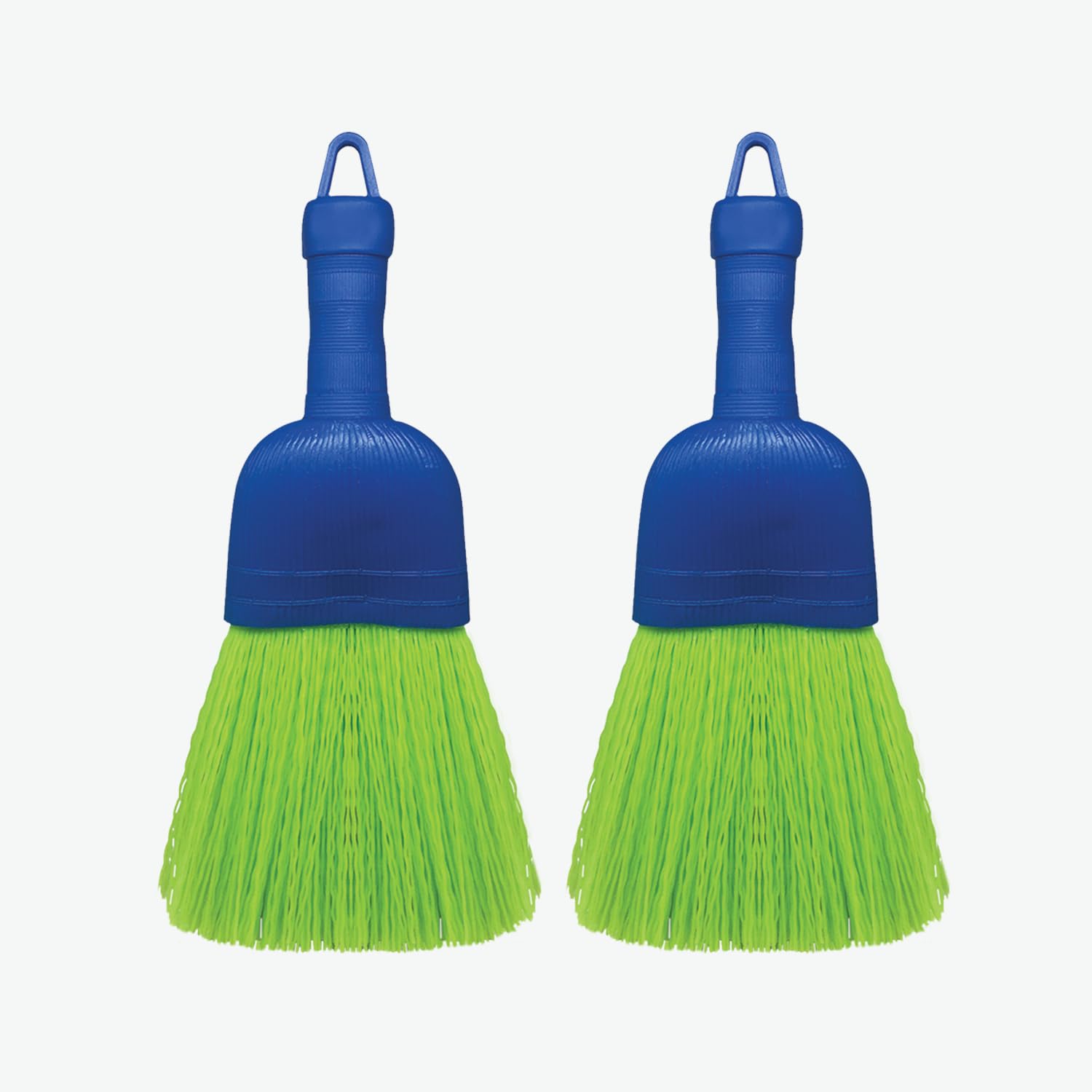 Photo 1 of ****ONLY ONE BRUSH**** Lola Products Whisk Broom, Hand Brush, Durable Bristles, Whisks Away Dirt & Debris, Compact, Hang Hole for Easy Storage, Indoor/Outdoor, 2 Pack