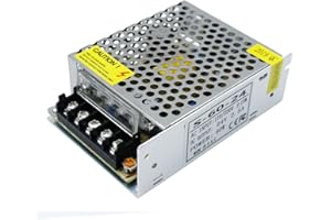 inShareplus 24V 2.5A 60W, DC Universal Regulated Switching Power Supply, Converter AC 100-240V to DC 24 Volt LED Driver, Transformer,Adapter for LED Strip Light, Computer Project