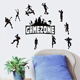 Runtoo Video Game Wall Decals Black Quotes Boys Playroom Kids Bedroom Decor view 2
