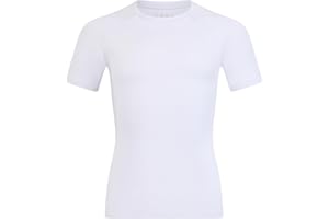 Anawakia Boys Compression Shirt Short Sleeve Youth Kids Athletic T-Shirt Quick Dry Undershirt for Basketball Football Tops