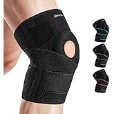 DOUFURT Knee Brace for Women & Men Meniscus Tear, Plus Size Knee Braces for Knee Pain Relief, Arthritis, Compression Knee Support Side Stabilizers