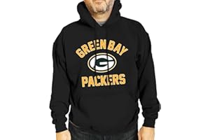 Team Fan Apparel NFL Adult Gameday Hooded Sweatshirt - Poly Fleece Cotton Blend - Stay Warm and Represent Your Team in Style