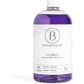 Bathorium BeCalm Bubble Elixir, Relaxing Bubble Bath with Bergamot, Earl Grey Tea & Lavender, Moisturizing & Soothing for Skin, Stress Relief and Relaxation, Approximately 10 Baths, 16.9 fl.oz