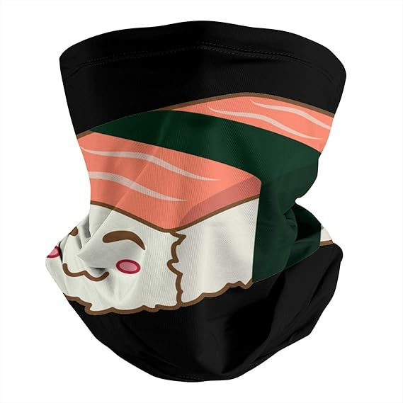 Bandana for Sushi Japanese Cuisine Food Face Covers
