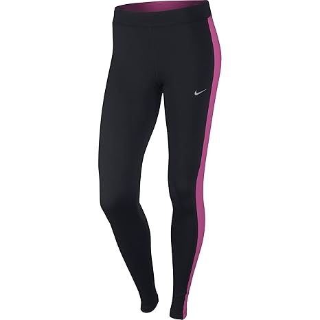 black and pink nike tights